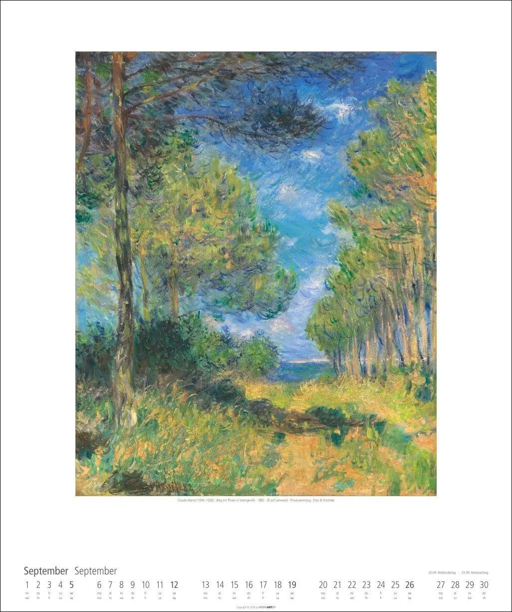 Bild: 9783839903384 | Impressionismus Kalender 2027 | Degas | Kalender | Spiralbindung