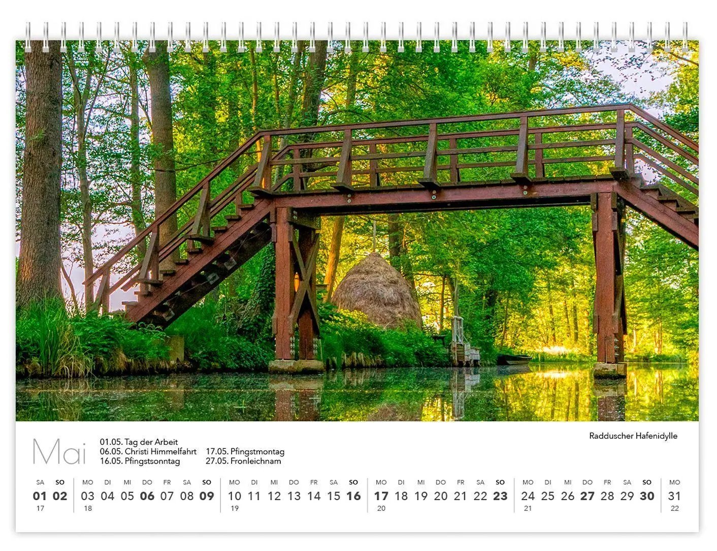Bild: 9783912303384 | Kalender Spreewald kompakt - Peter Becker 2027 | K4 Verlag (u. a.)