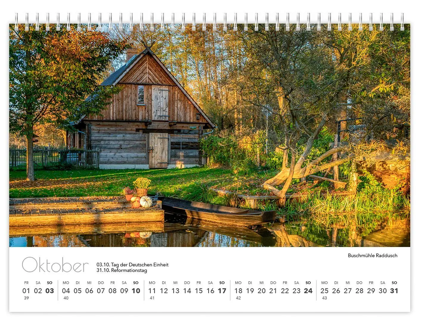 Bild: 9783912303384 | Kalender Spreewald kompakt - Peter Becker 2027 | K4 Verlag (u. a.)