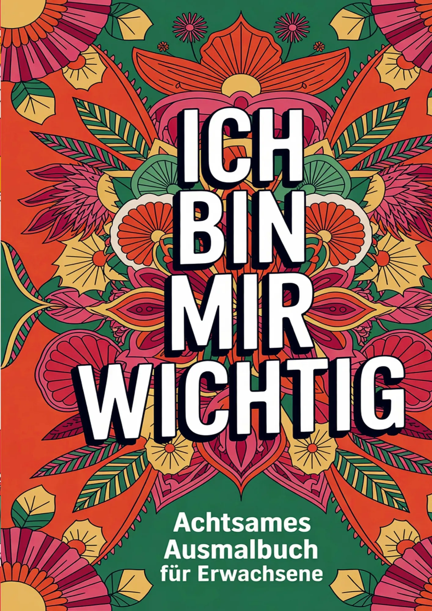 Cover: 9789403843384 | Malbuch für Erwachsene - Mandalas mit positiven Sprüchen | Mira Linden