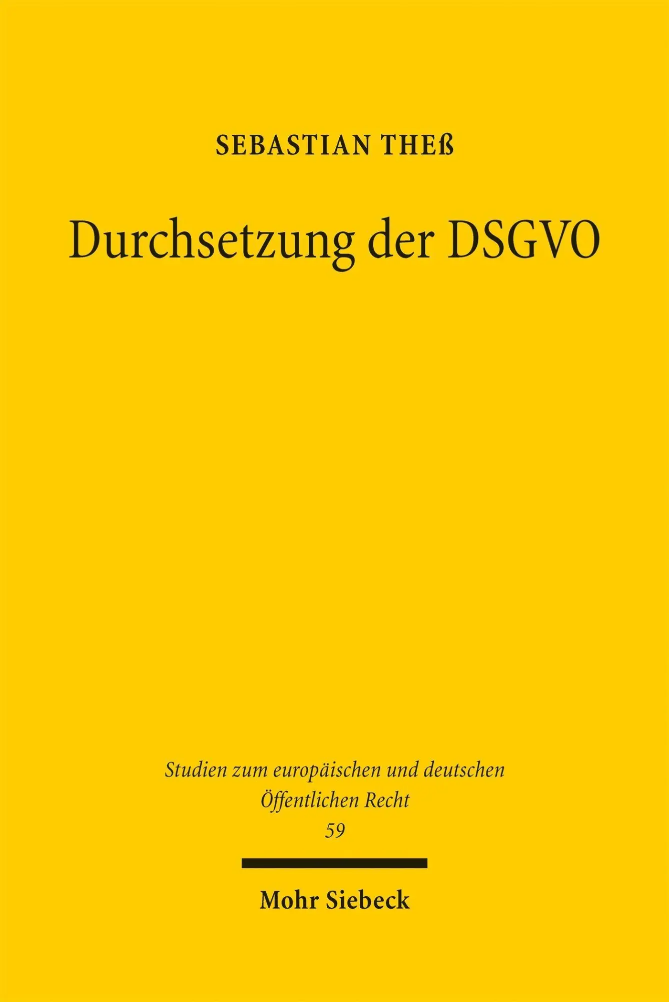 Durchsetzung der DSGVO