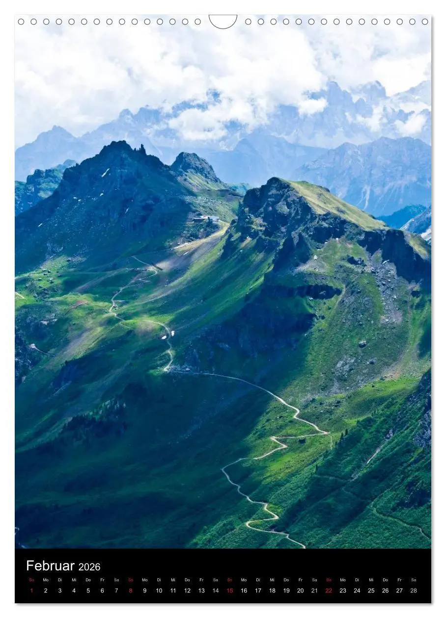 Bild: 9783516463484 | Dolomiten - Eine Gipfelparade (Wandkalender 2026 DIN A3 hoch),...