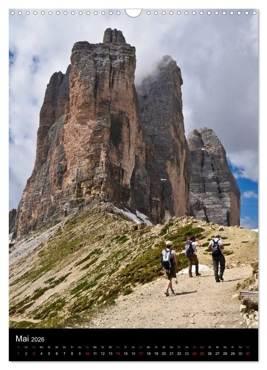 Bild: 9783516463484 | Dolomiten - Eine Gipfelparade (Wandkalender 2026 DIN A3 hoch),...