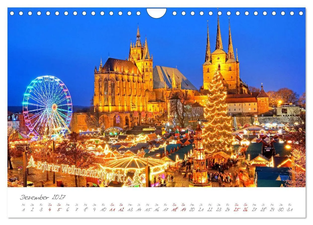 Bild: 9783569623484 | Erfurt - Die Landeshauptstadt mit Geschichte (Wandkalender 2027 DIN...