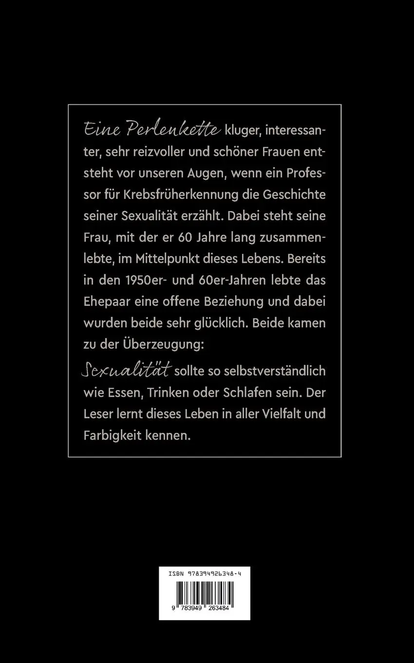 Rückseite: 9783949263484 | Nicht nur in den Betten | Lustvolle Erinnerungen eines Arzt-Ehepaares