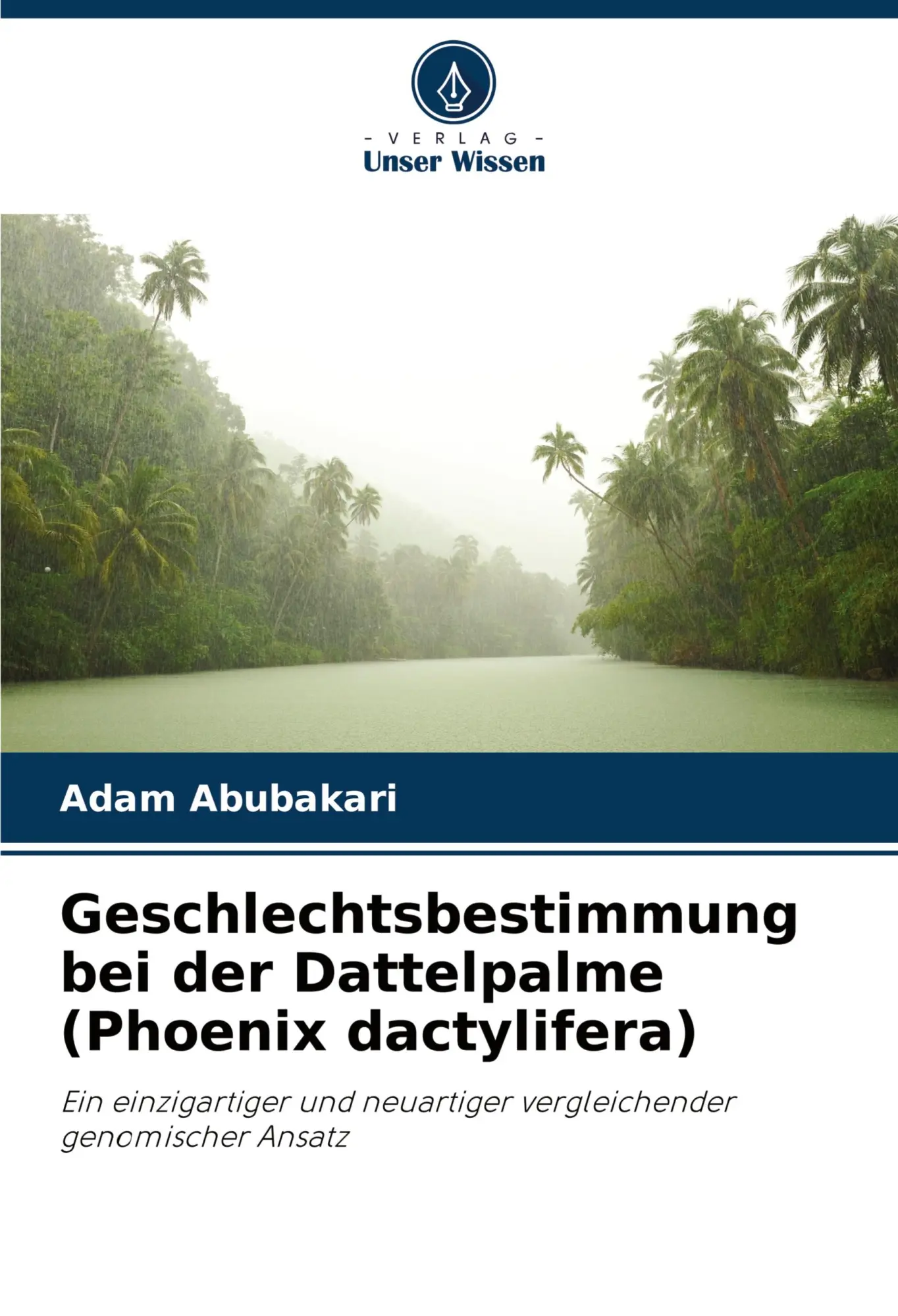Cover: 9786207733484 | Geschlechtsbestimmung bei der Dattelpalme (Phoenix dactylifera) | Buch