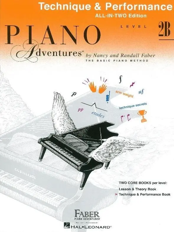 Cover: 888680023584 | Piano Adventures All-In-Two Level 2B Tech. &amp; Perf. | Faber | Buch