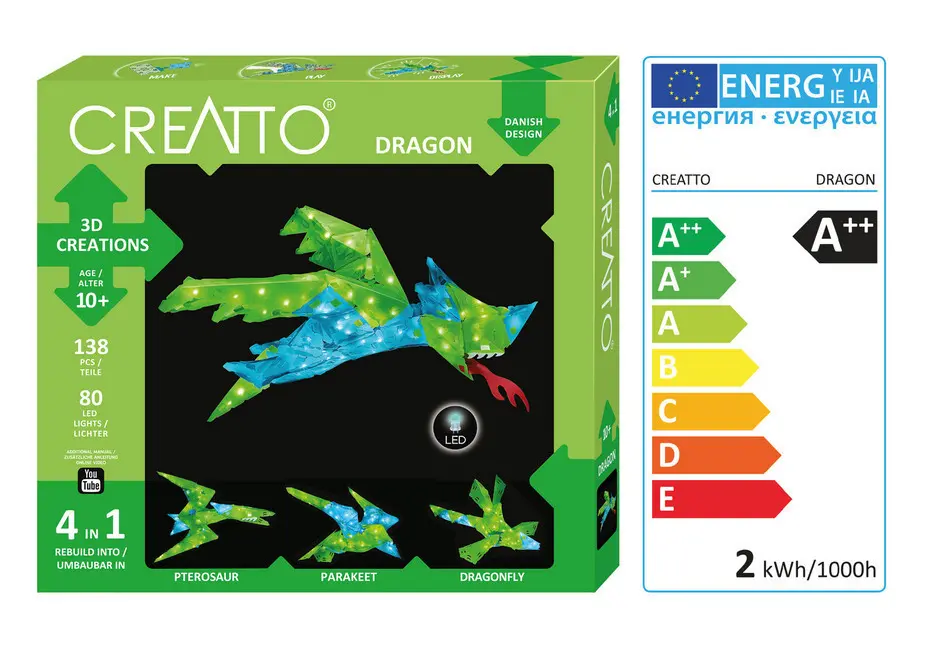 Bild: 5700002003584 | Creatto Drache | Spiel | Deutsch | 2020 | Kosmos Spiele