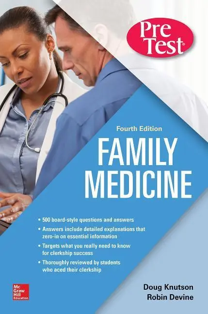 Cover: 9781260143584 | Family Medicine Pretest Self-Assessment and Review, Fourth Edition