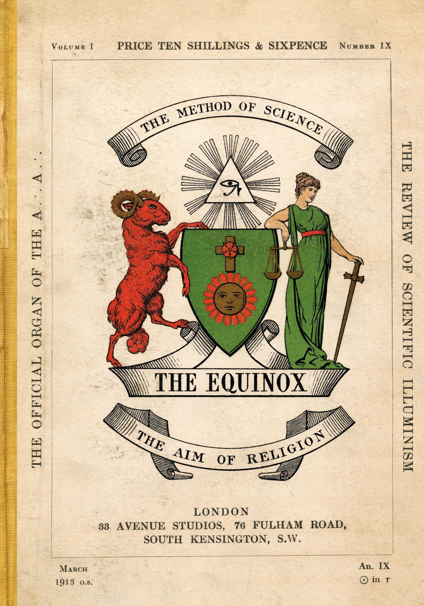 Cover: 9781644673584 | The Equinox | Keep Silence Edition, Vol. 1, No. 9 | Aleister Crowley