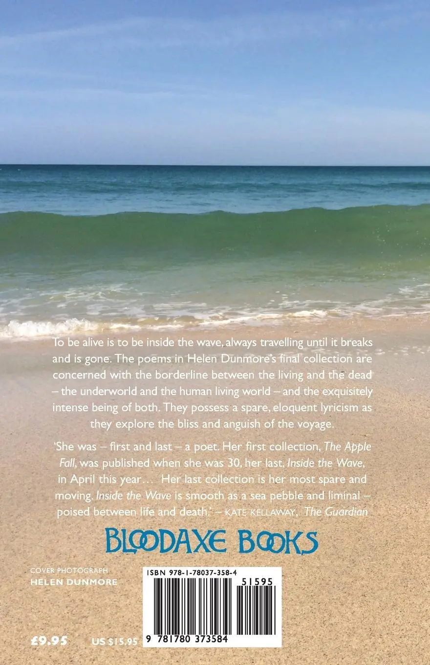 Rückseite: 9781780373584 | Inside the Wave | Helen Dunmore | Taschenbuch | 72 S. | Englisch