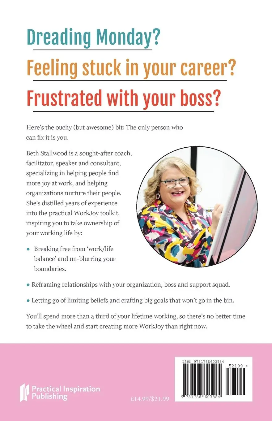 Rückseite: 9781788603584 | WorkJoy | A toolkit for a better working life | Beth Stallwood | Buch