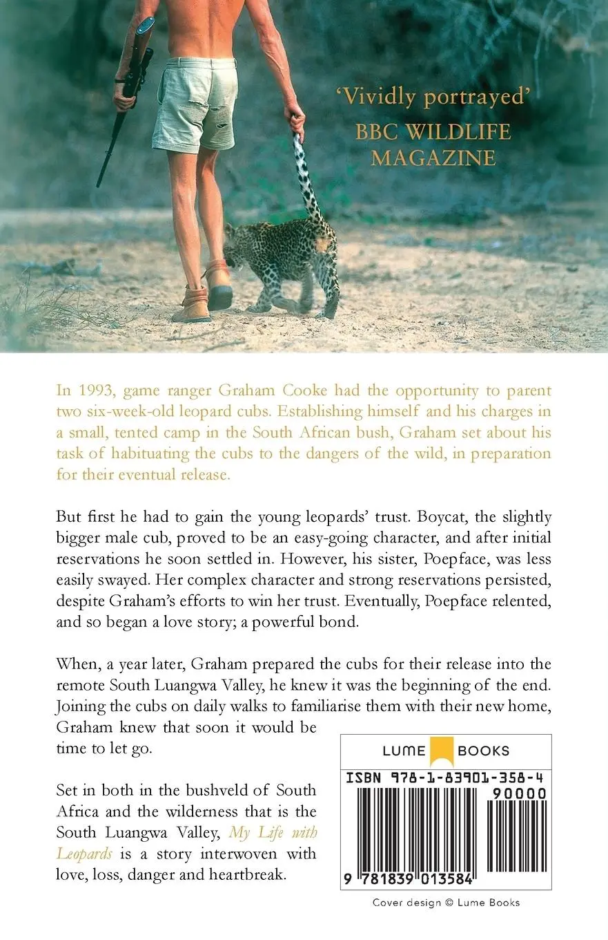 Rückseite: 9781839013584 | My Life with Leopards | Fransje van Riel | Taschenbuch | Englisch