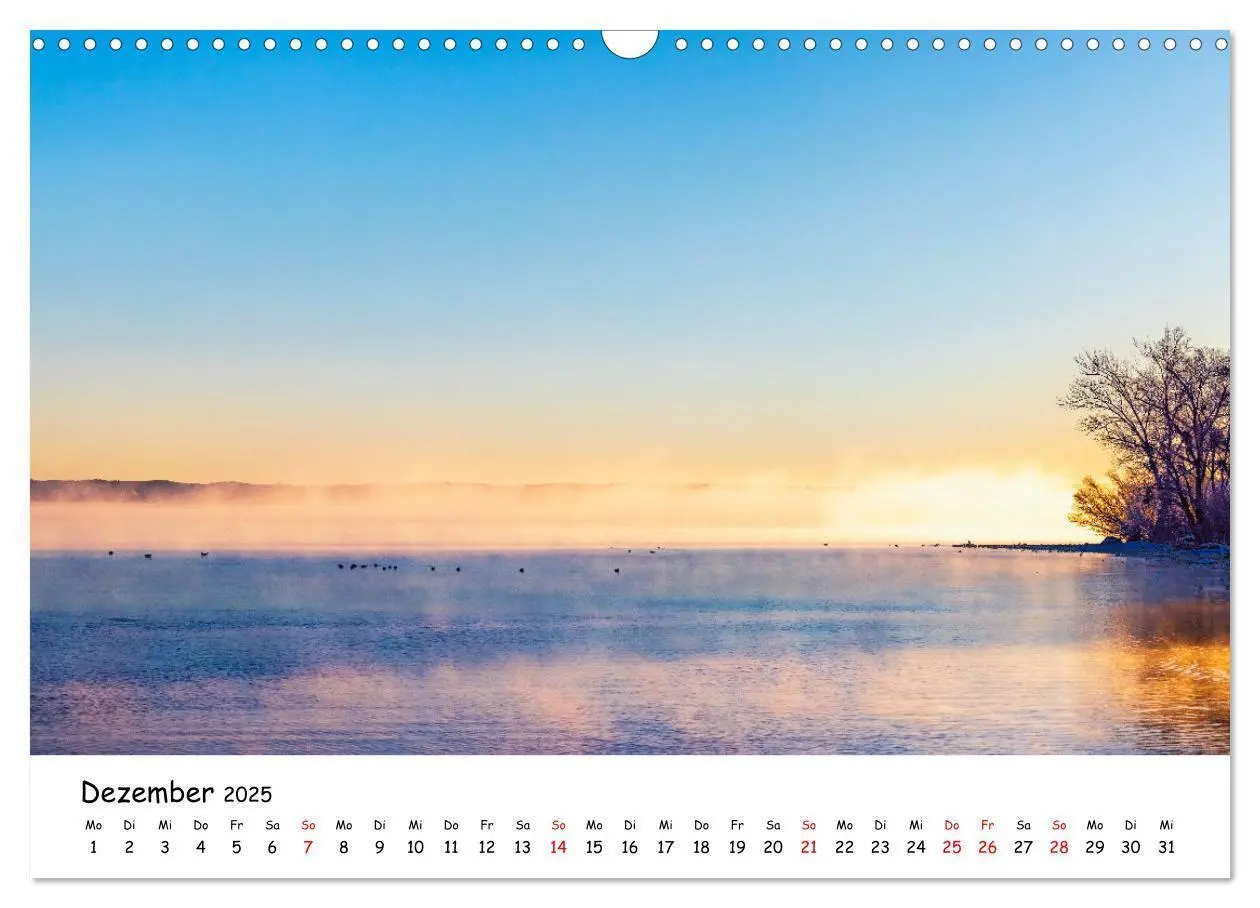 Bild: 9783435033584 | Malerische Seen im bayerischen Voralpenland (Wandkalender 2025 DIN...