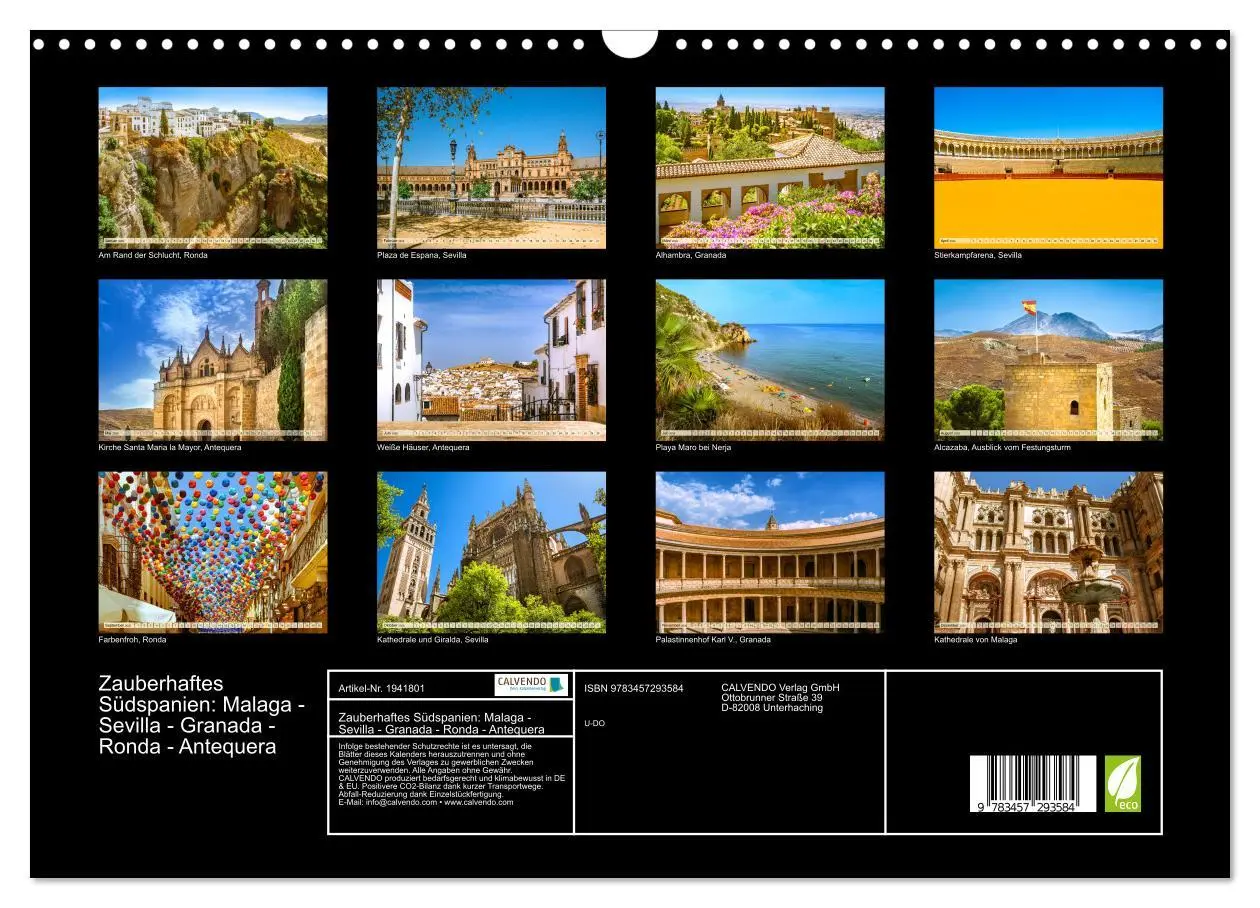 Bild: 9783457293584 | Zauberhaftes Südspanien: Malaga - Sevilla - Granada - Ronda -...