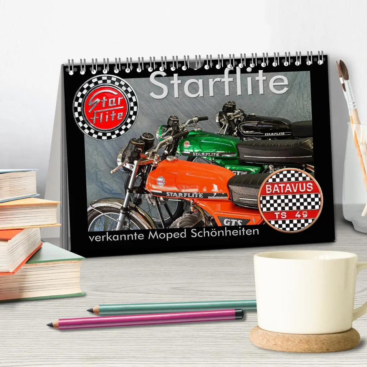 Bild: 9783457673584 | Starflite verkannte Moped Schönheiten (Tischkalender 2026 DIN A5...