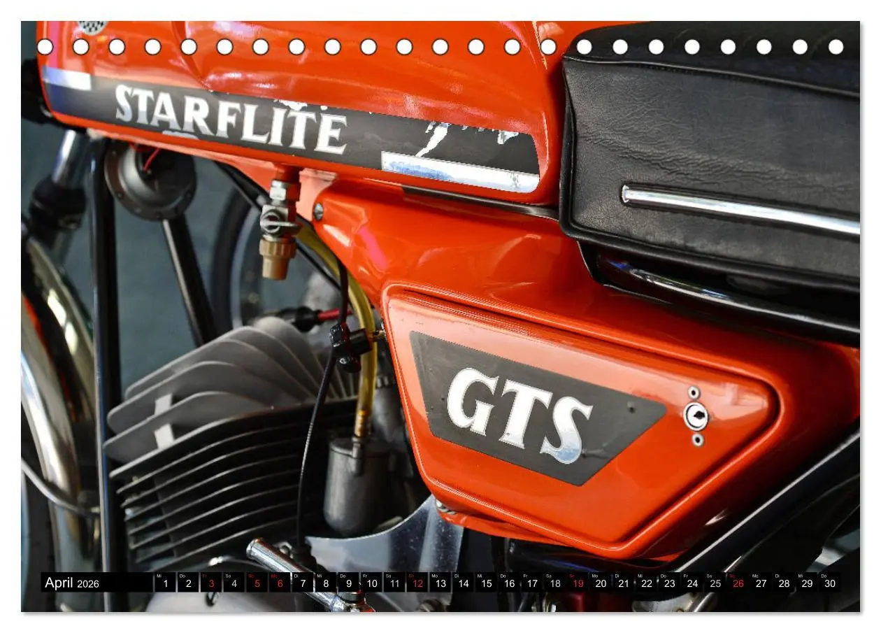 Bild: 9783457673584 | Starflite verkannte Moped Schönheiten (Tischkalender 2026 DIN A5...