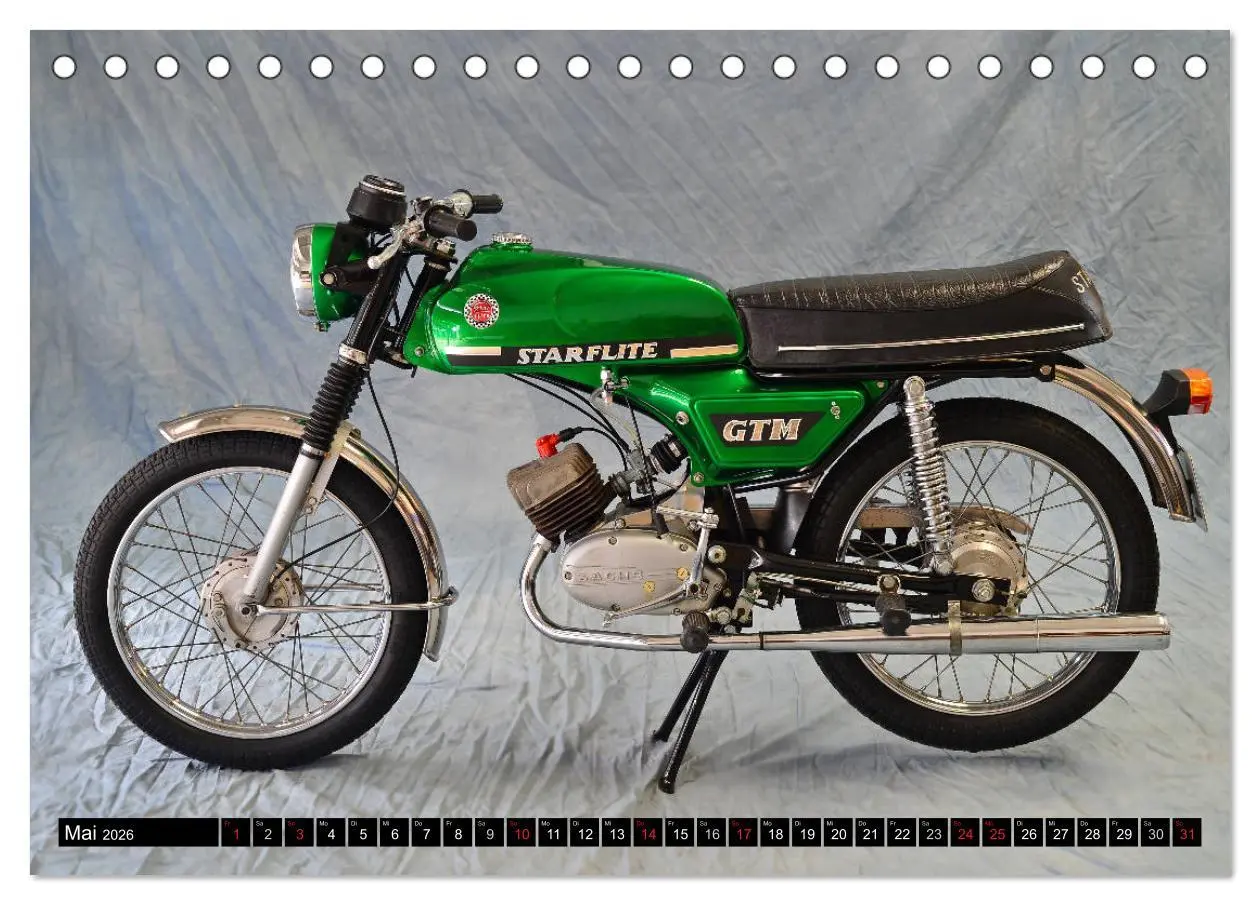 Bild: 9783457673584 | Starflite verkannte Moped Schönheiten (Tischkalender 2026 DIN A5...
