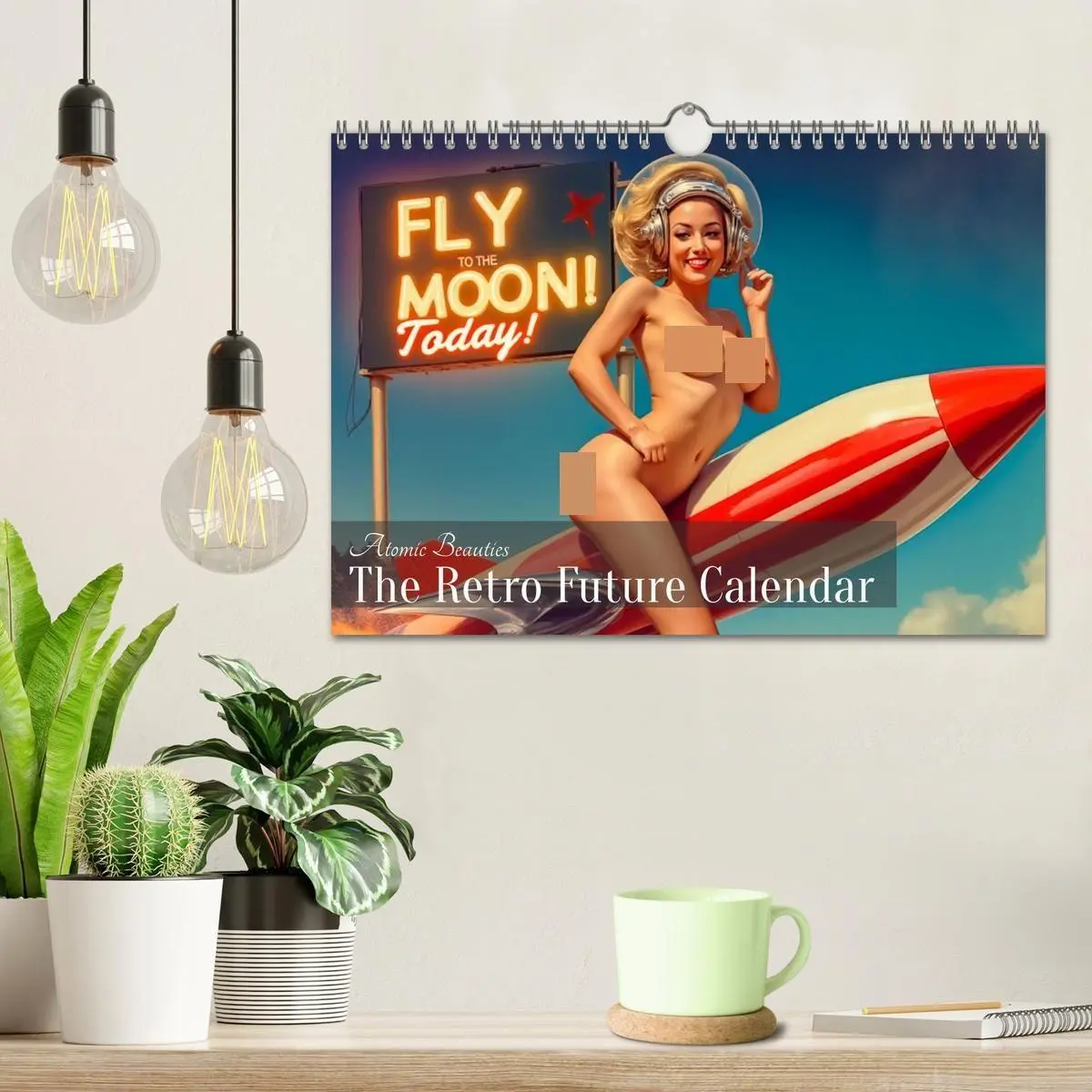 Bild: 9783516833584 | Atomic Beauties - The Retro Future Calendar (Wandkalender 2027 DIN...