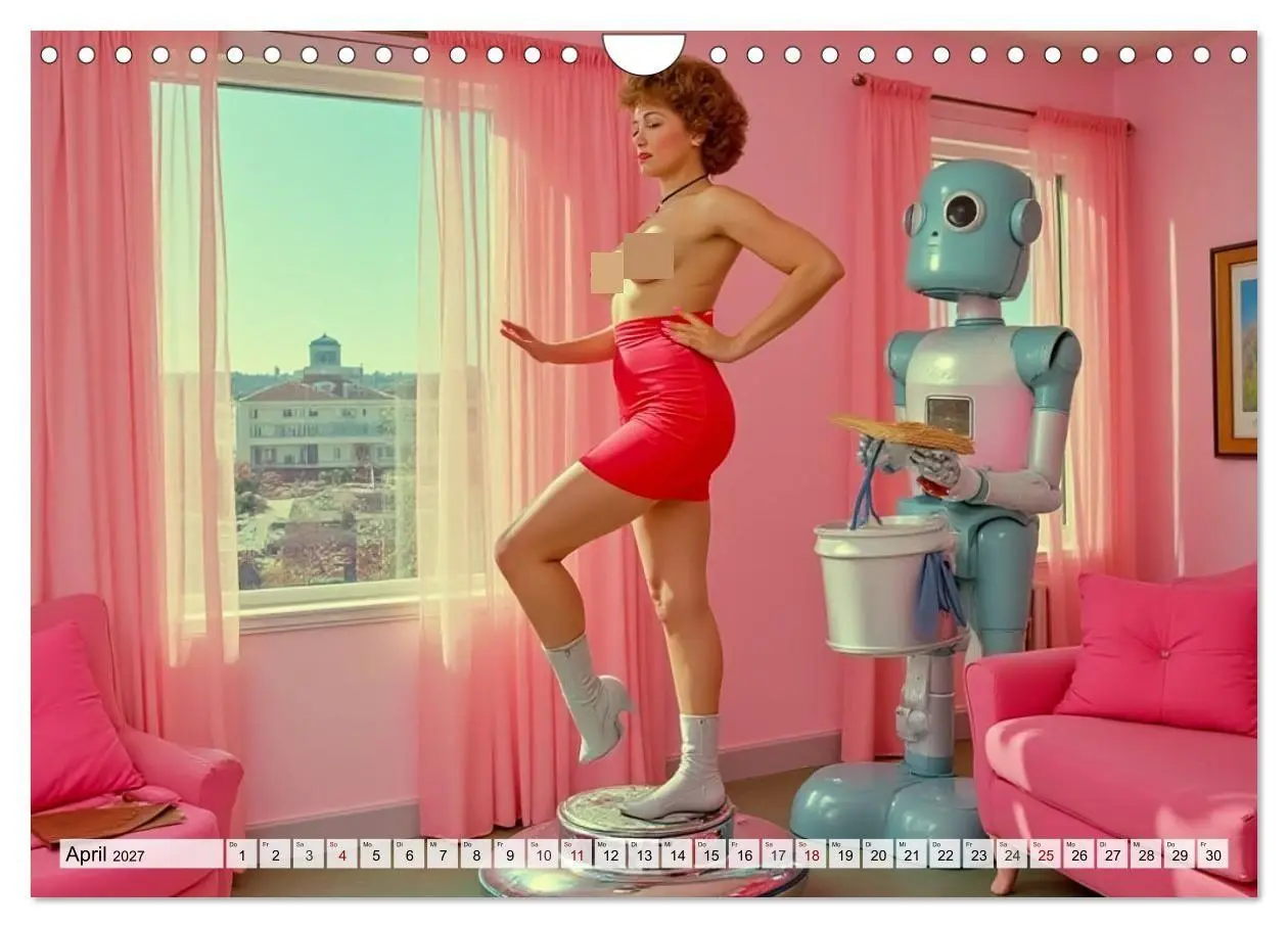 Bild: 9783516833584 | Atomic Beauties - The Retro Future Calendar (Wandkalender 2027 DIN...