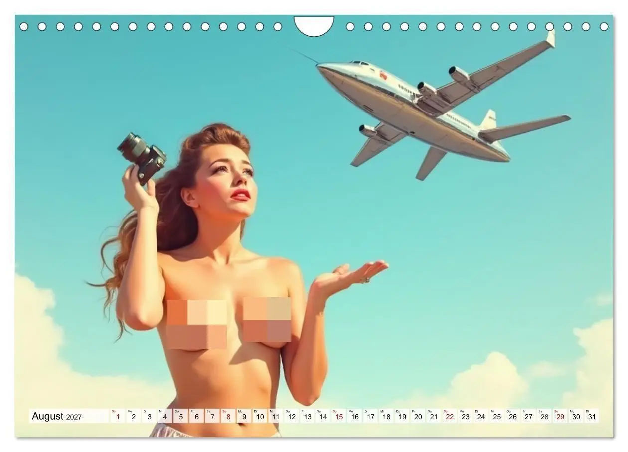 Bild: 9783516833584 | Atomic Beauties - The Retro Future Calendar (Wandkalender 2027 DIN...