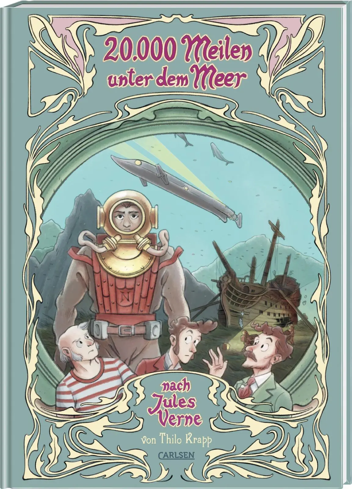 Cover: 9783551793584 | 20.000 Meilen unter dem Meer | Thilo Krapp | Buch | 256 S. | Deutsch