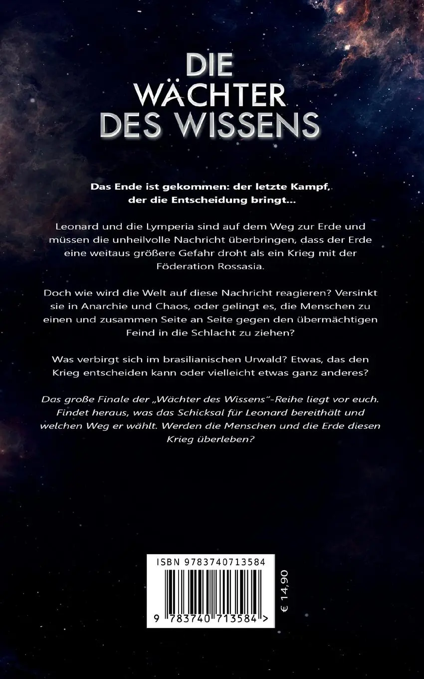 Rückseite: 9783740713584 | Die Wächter des Wissens | Der Geist der Finsternis | David Reimer