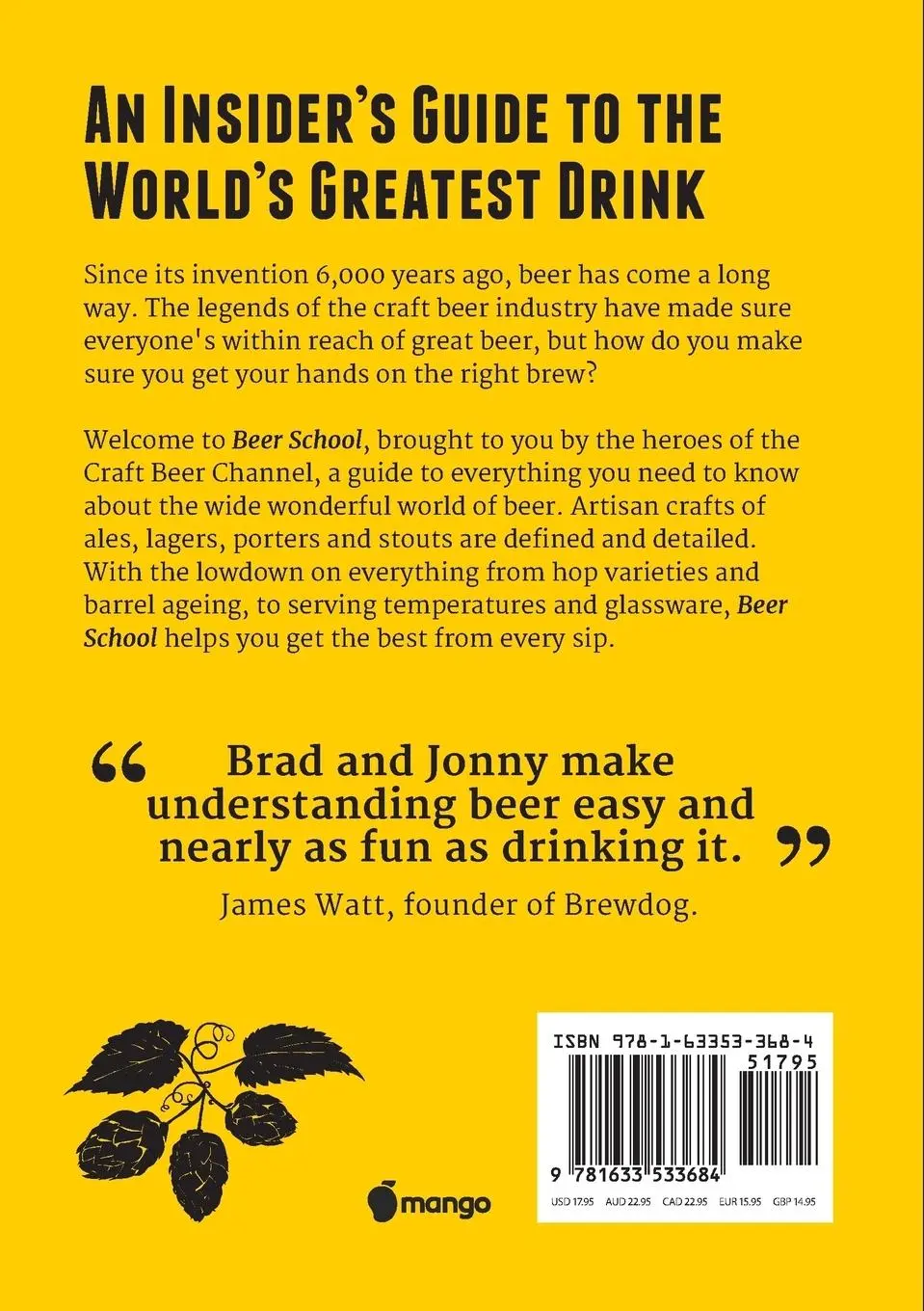 Rückseite: 9781633533684 | Beer School | A Crash Course in Craft Beer (Craft Beer Gift) | Garrett
