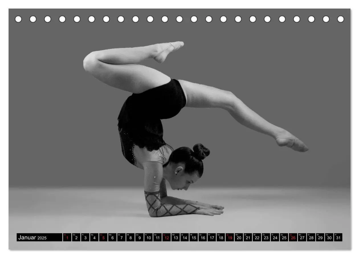 Bild: 9783435263684 | Rhythmisch Sportgymnastik - Alyssa (Tischkalender 2025 DIN A5...