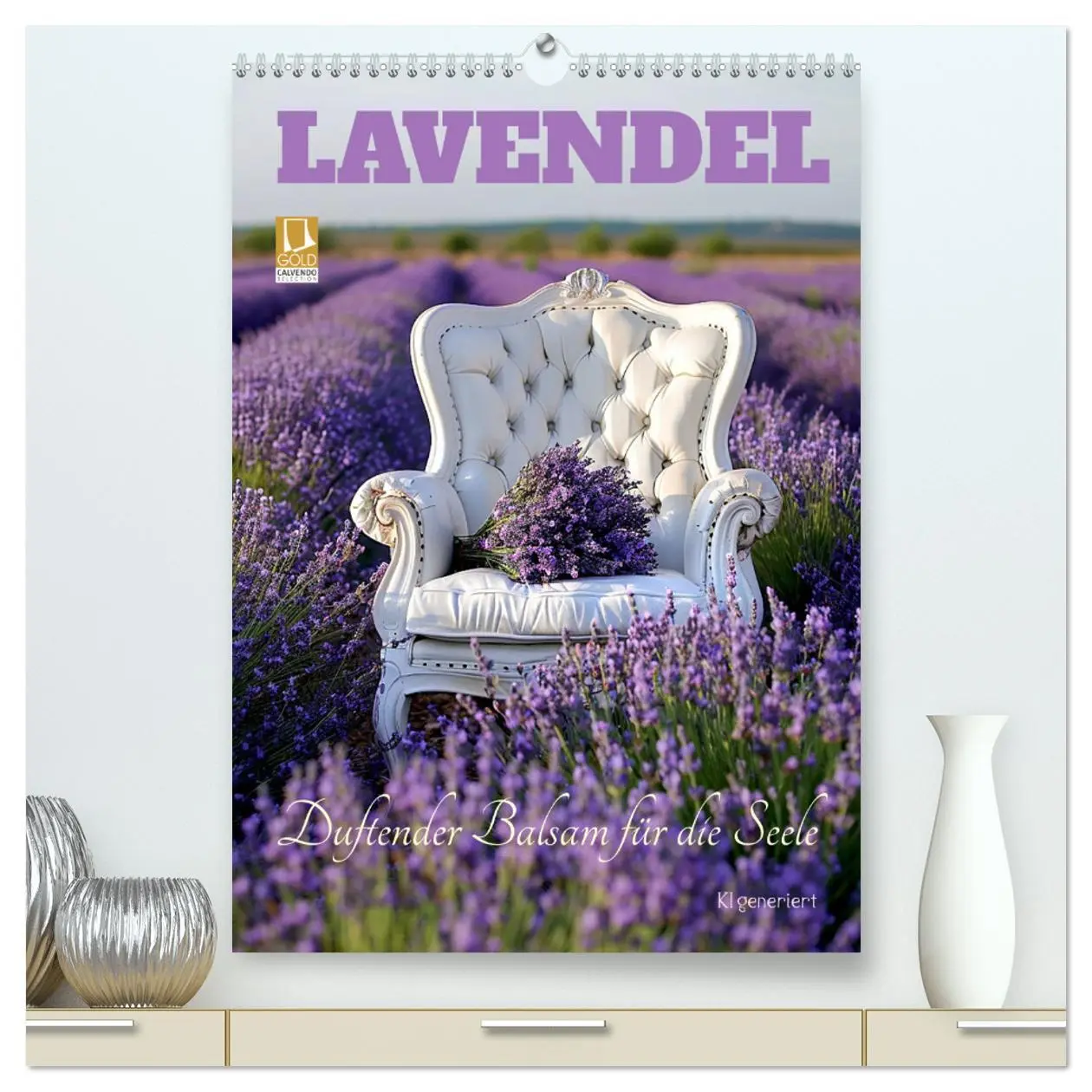 Cover: 9783457283684 | Lavendel (hochwertiger Premium Wandkalender 2026 DIN A2 hoch),...