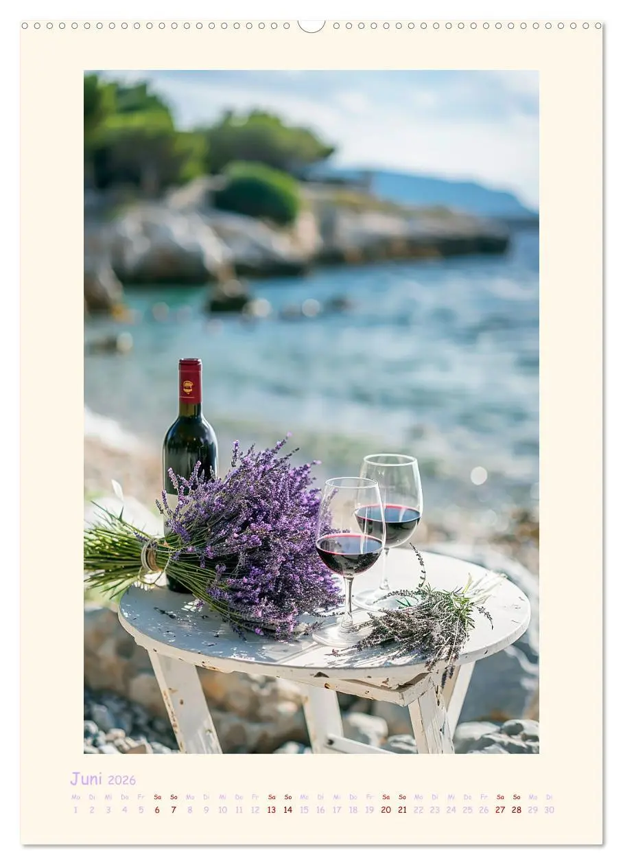 Bild: 9783457283684 | Lavendel (hochwertiger Premium Wandkalender 2026 DIN A2 hoch),...