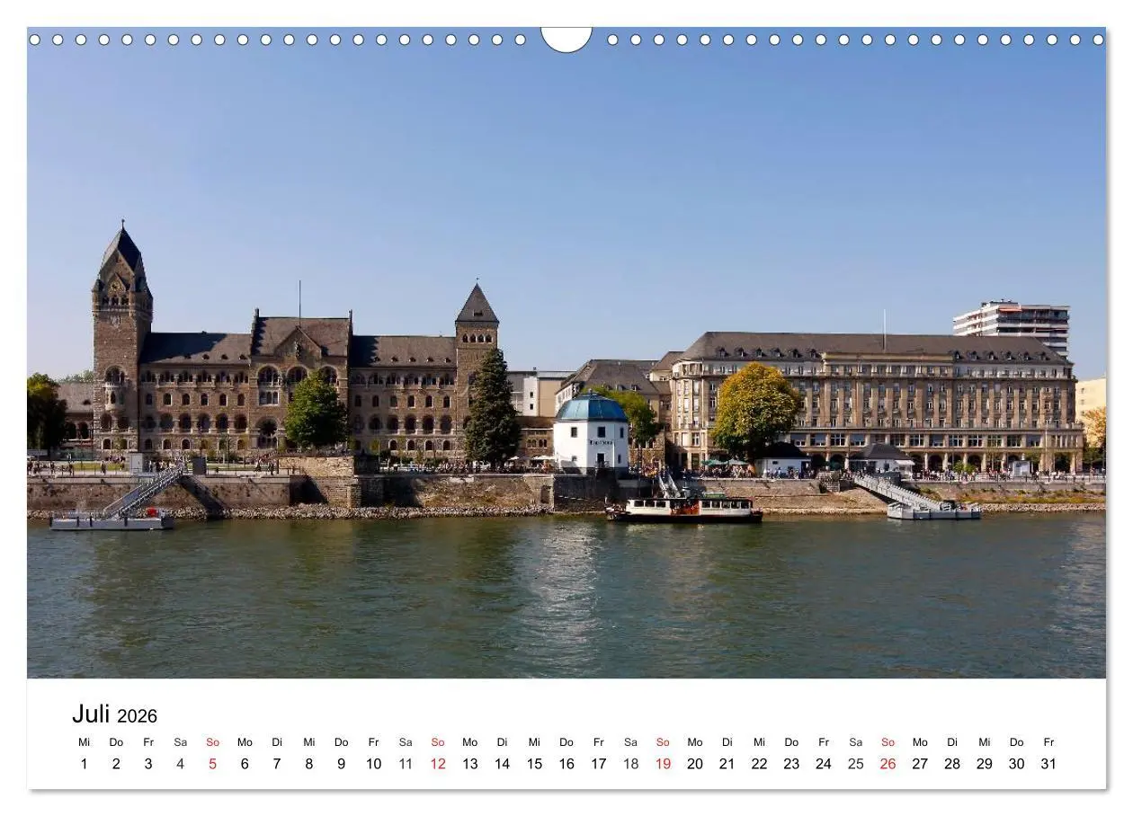 Bild: 9783516063684 | Rhein und Burgen (Wandkalender 2026 DIN A3 quer), CALVENDO...