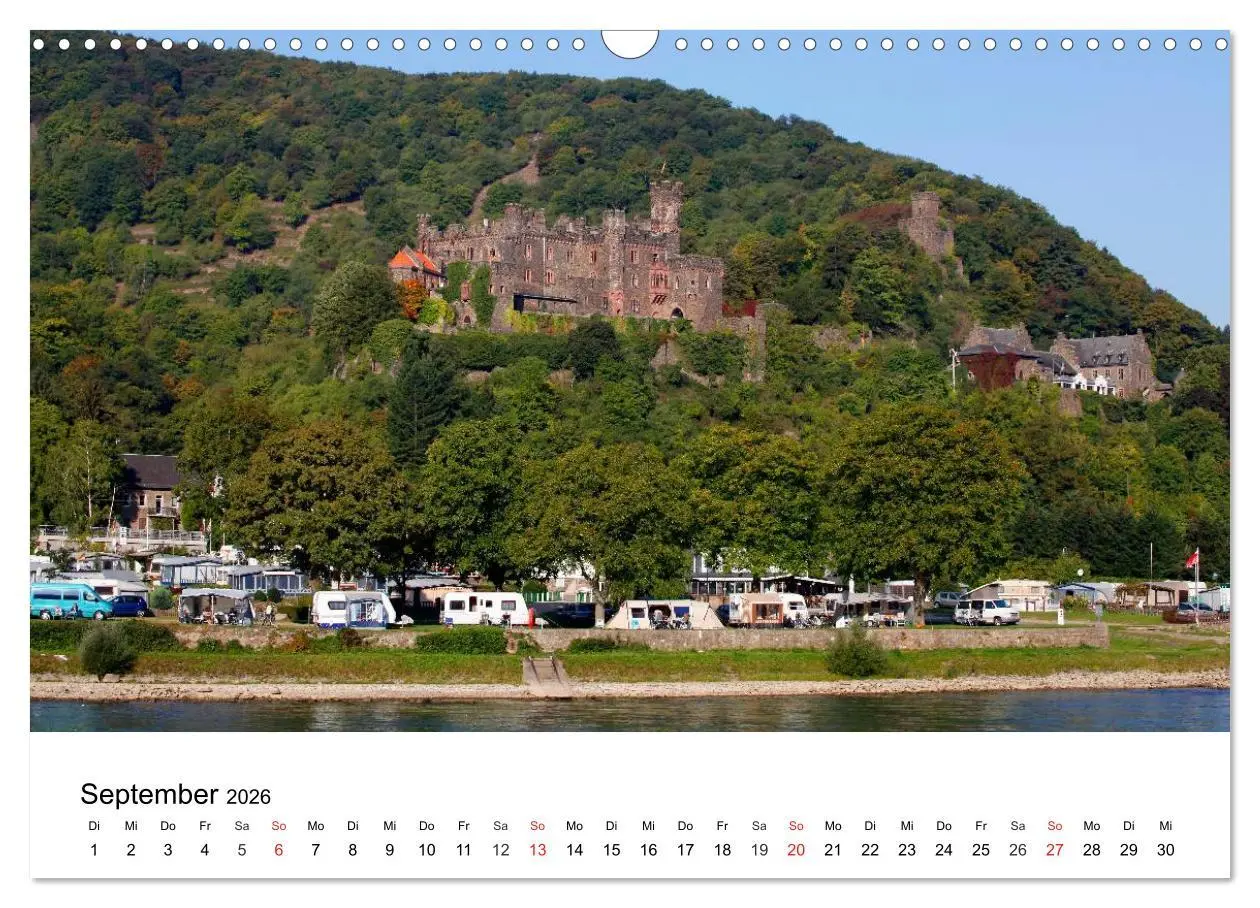 Bild: 9783516063684 | Rhein und Burgen (Wandkalender 2026 DIN A3 quer), CALVENDO...