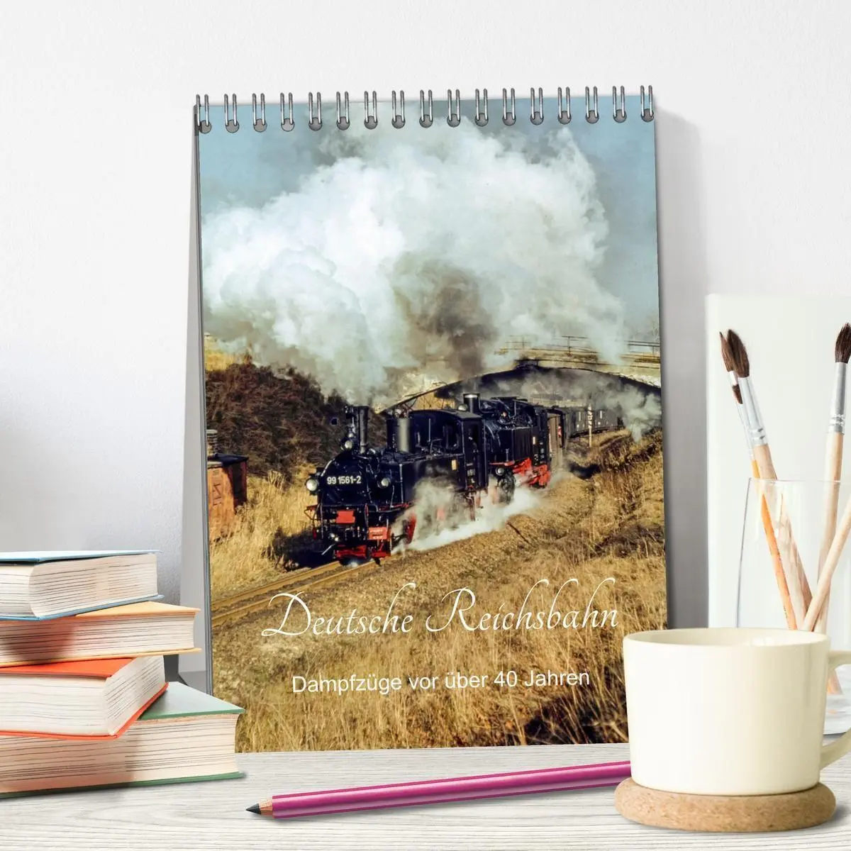 Bild: 9783569463684 | Deutsche Reichsbahn-Dampfzüge vor über 40 Jahren (Tischkalender...