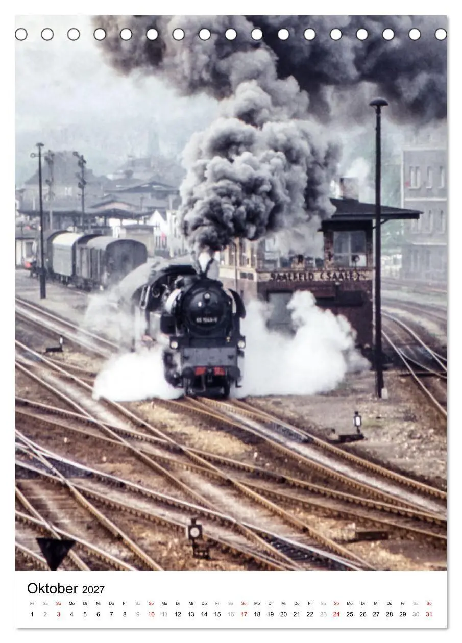 Bild: 9783569463684 | Deutsche Reichsbahn-Dampfzüge vor über 40 Jahren (Tischkalender...
