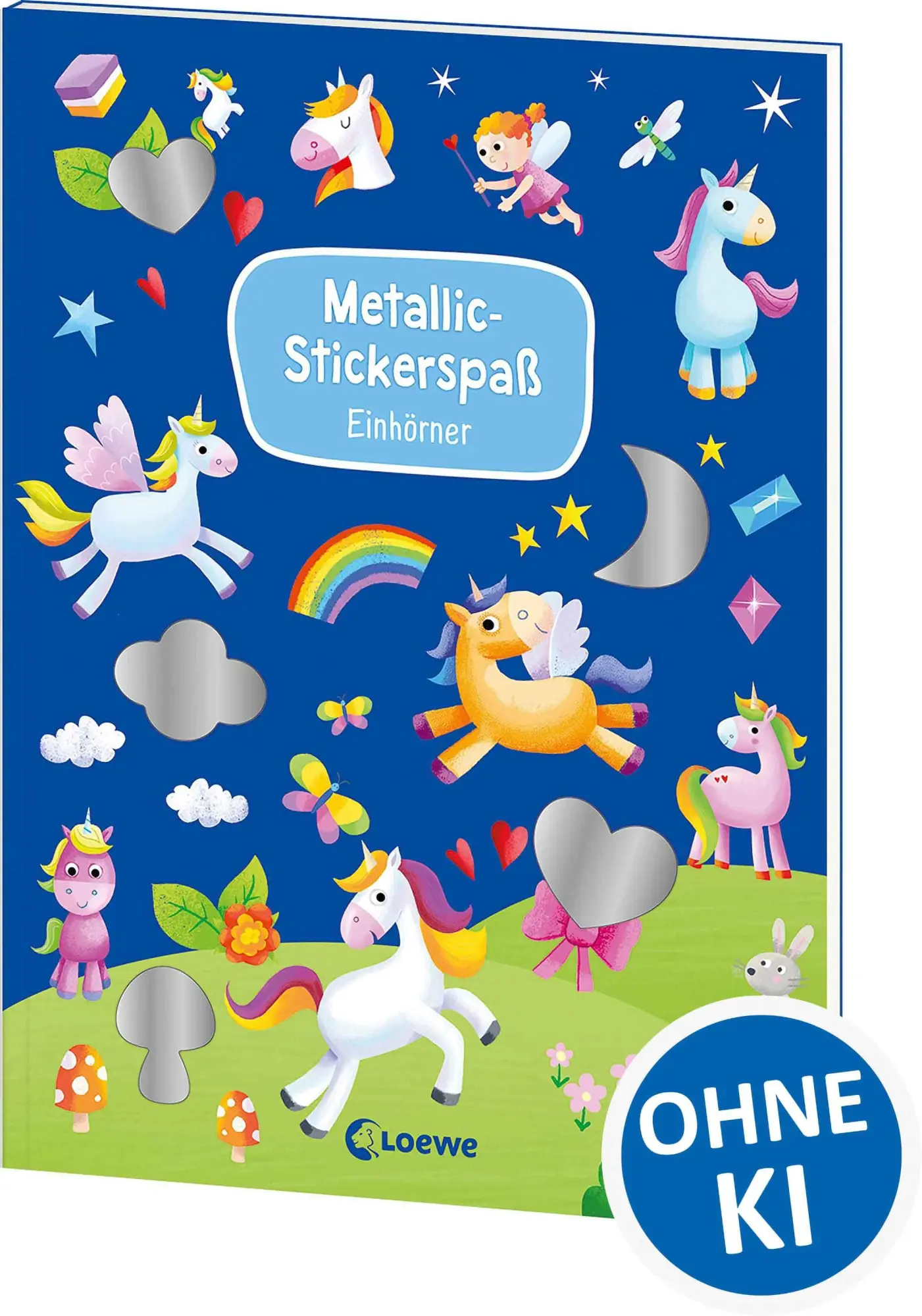 Cover: 9783743223684 | Metallic-Stickerspaß - Einhörner | Svenja Pidde | Taschenbuch | 32 S.