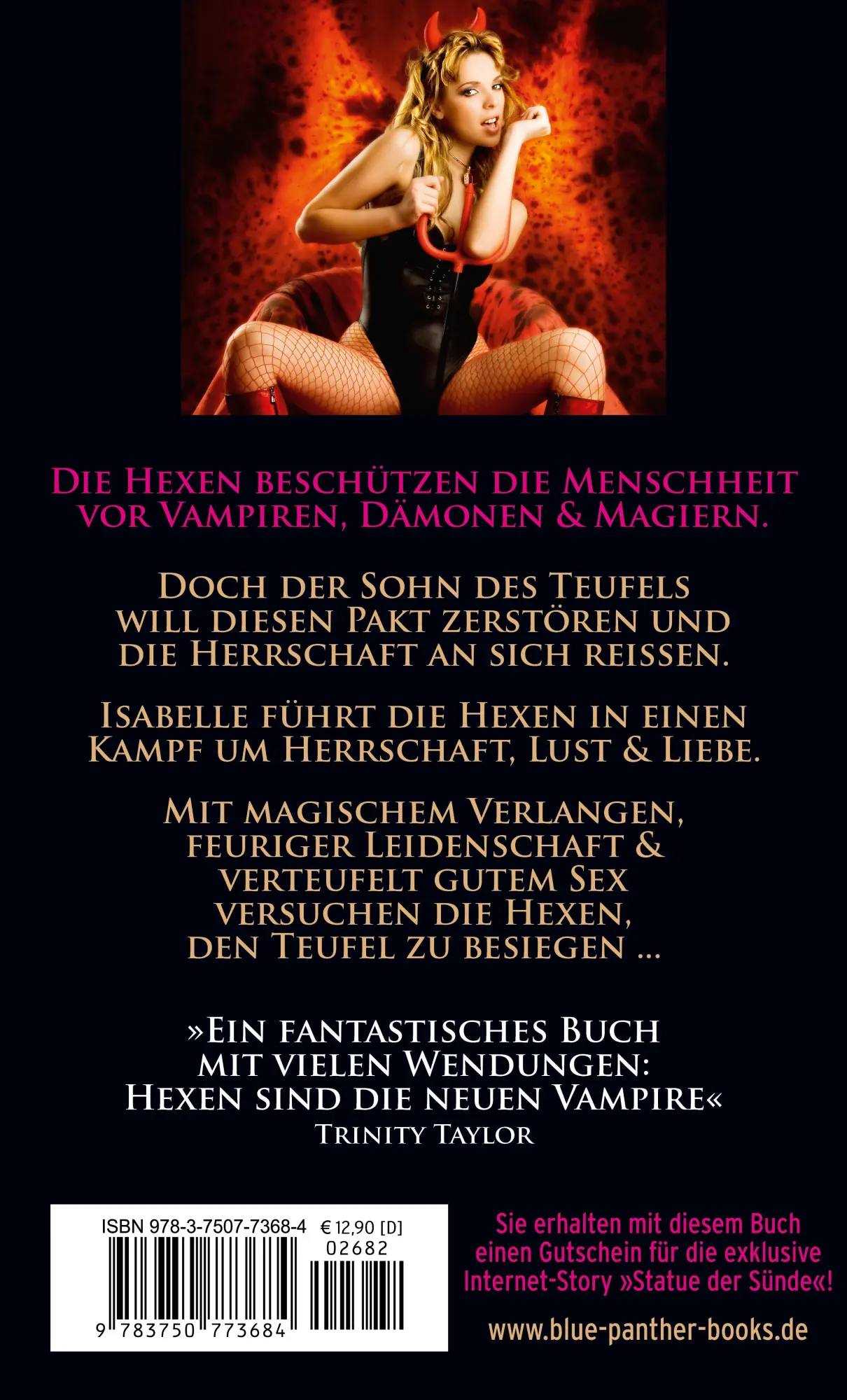 Rückseite: 9783750773684 | Die HexenLust Trilogie Band 1 Erotischer Fantasy Roman | Sharon York