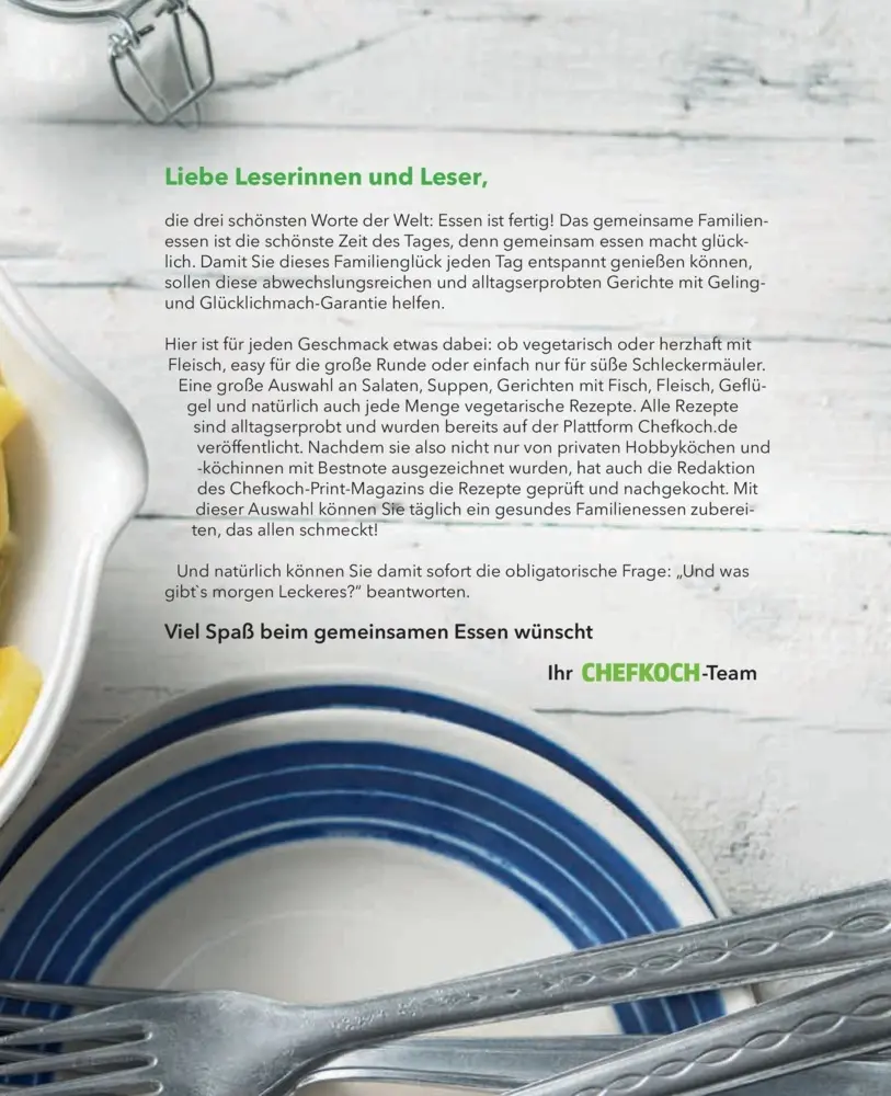 Bild: 9783960583684 | Chefkoch: Familienglück | Buch | 120 S. | Deutsch | 2020