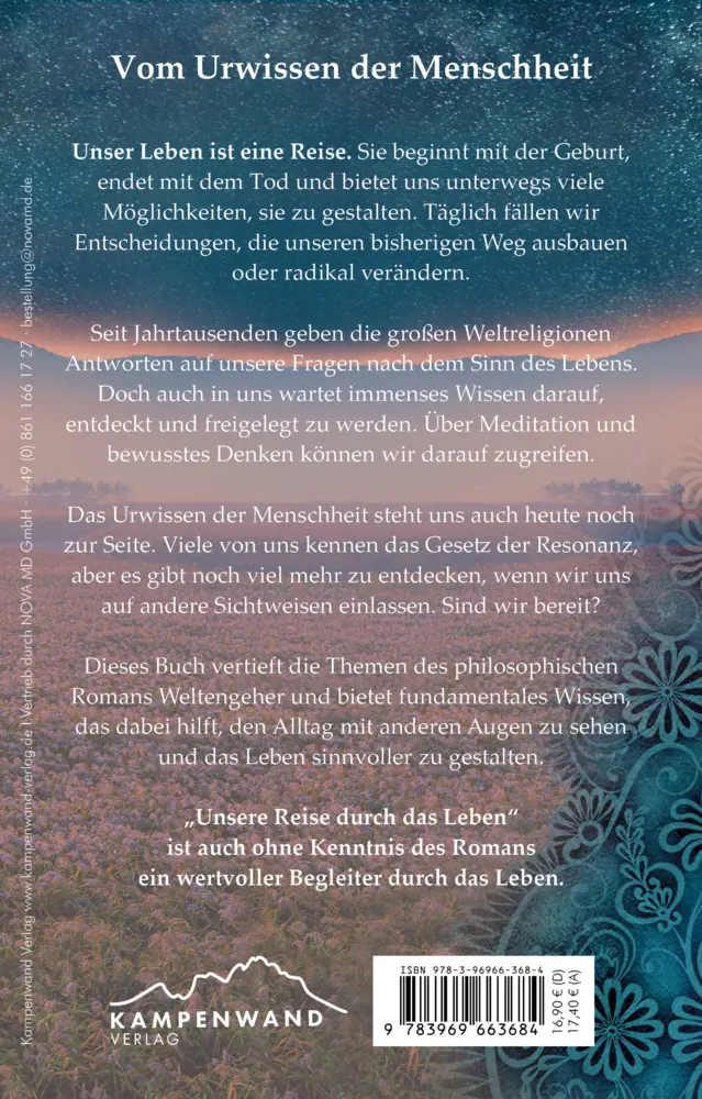 Bild: 9783969663684 | Weltengeher: Unsere Reise durch das Leben | David Candeago | Buch