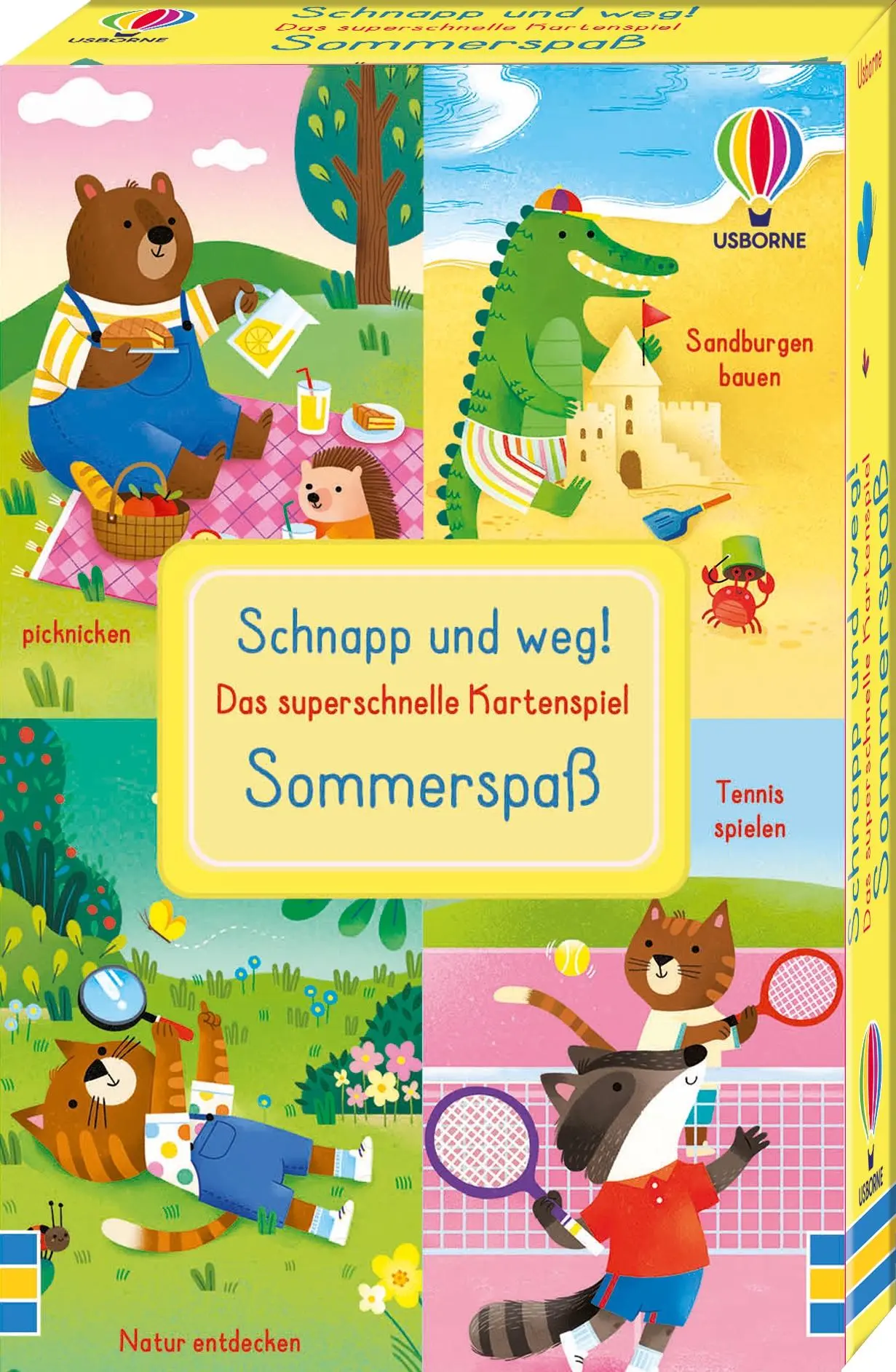 Cover: 9781035703784 | Schnapp und weg! Das superschnelle Kartenspiel: Sommerspaß | Buch