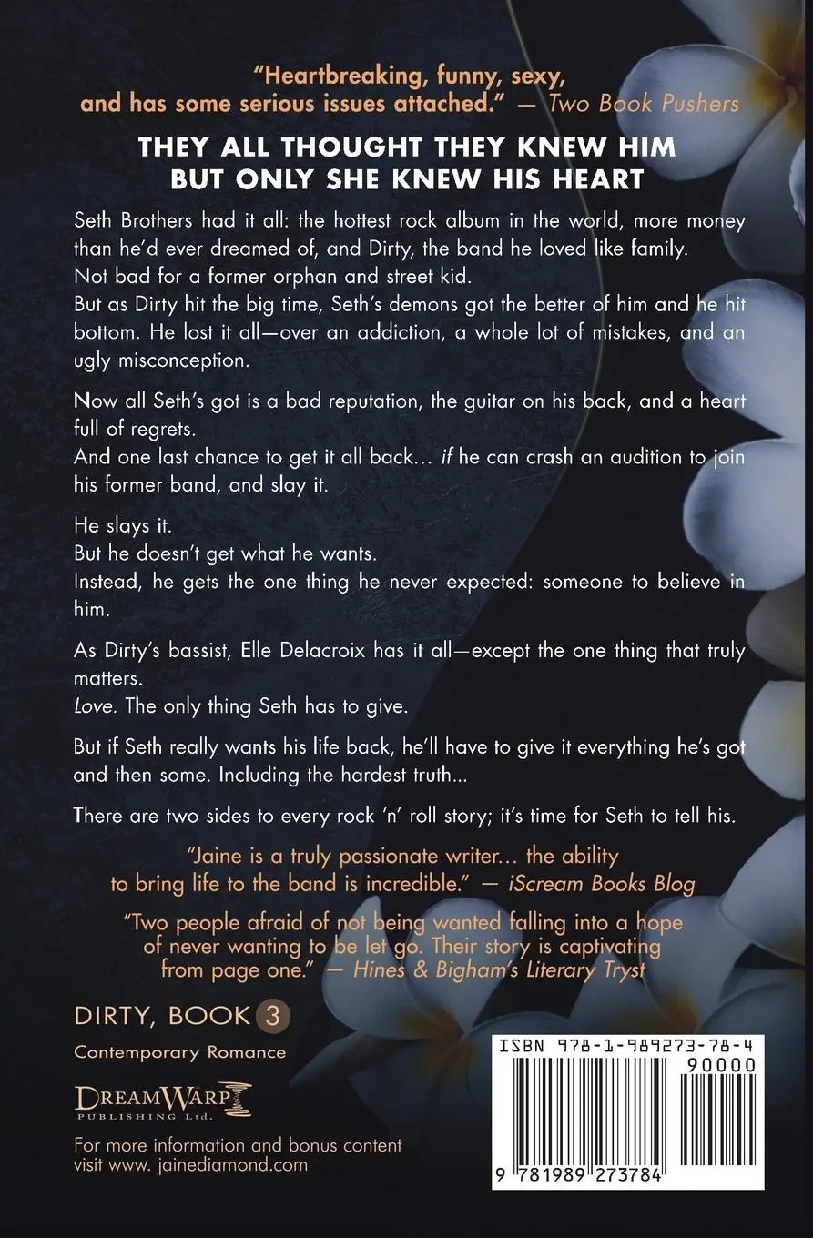 Rückseite: 9781989273784 | Dirty Like Seth | Jaine Diamond | Taschenbuch | Englisch | 2024