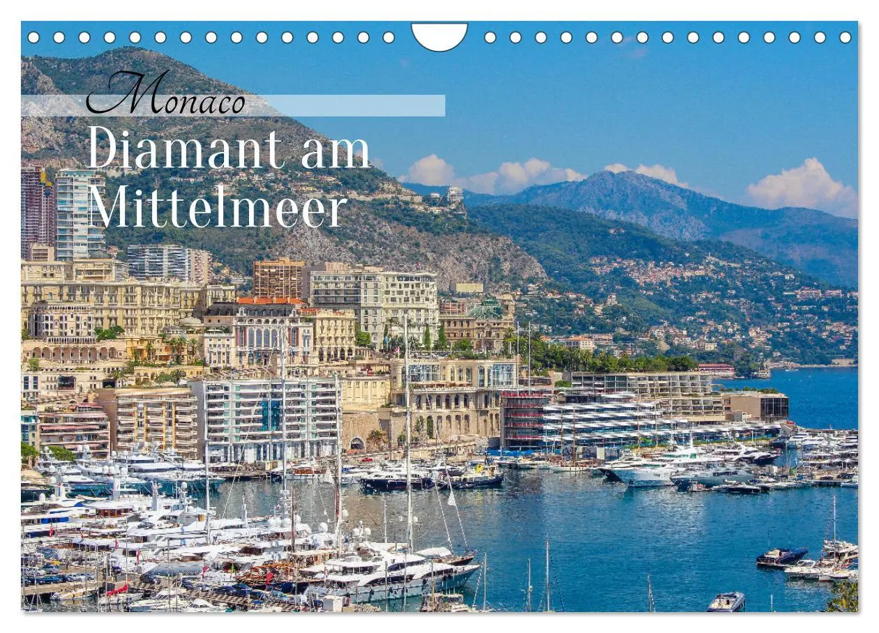 Cover: 9783457273784 | Monaco - Diamant am Mittelmeer (Wandkalender 2026 DIN A4 quer),...