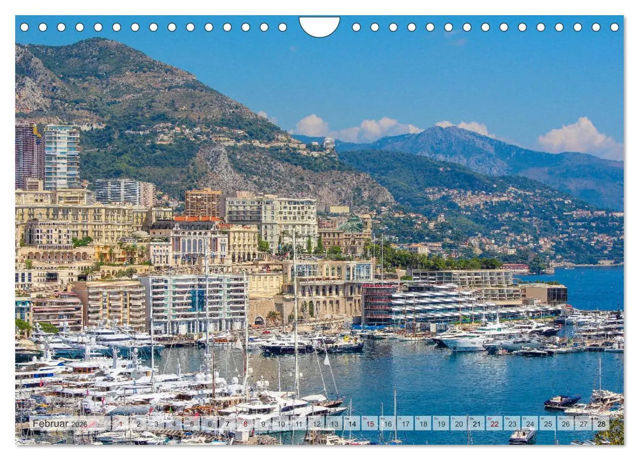Bild: 9783457273784 | Monaco - Diamant am Mittelmeer (Wandkalender 2026 DIN A4 quer),...