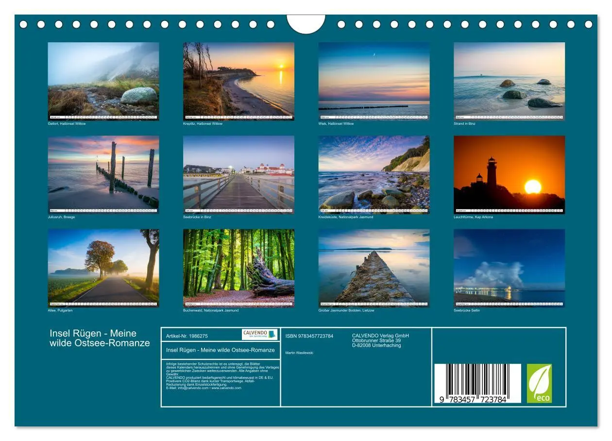 Bild: 9783457723784 | Insel Rügen - Meine wilde Ostsee-Romanze (Wandkalender 2026 DIN A4...