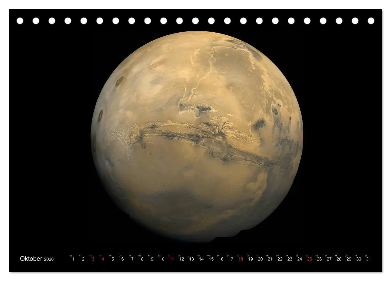 Bild: 9783516053784 | Sonne, Monde und Planeten (Tischkalender 2026 DIN A5 quer),...