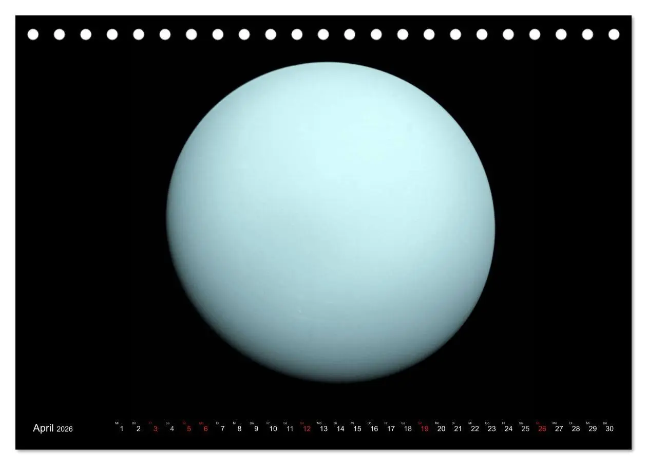 Bild: 9783516053784 | Sonne, Monde und Planeten (Tischkalender 2026 DIN A5 quer),...