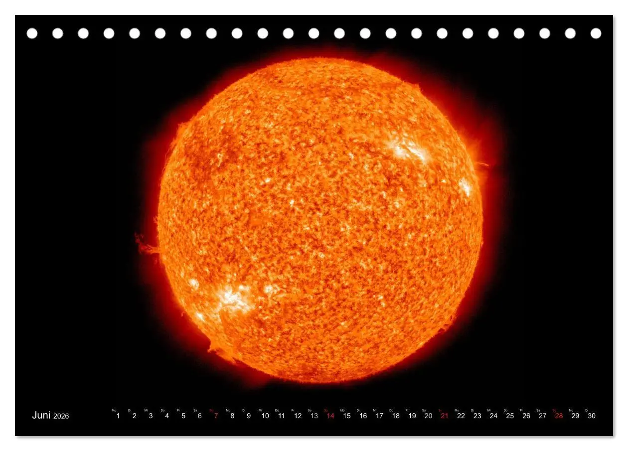 Bild: 9783516053784 | Sonne, Monde und Planeten (Tischkalender 2026 DIN A5 quer),...
