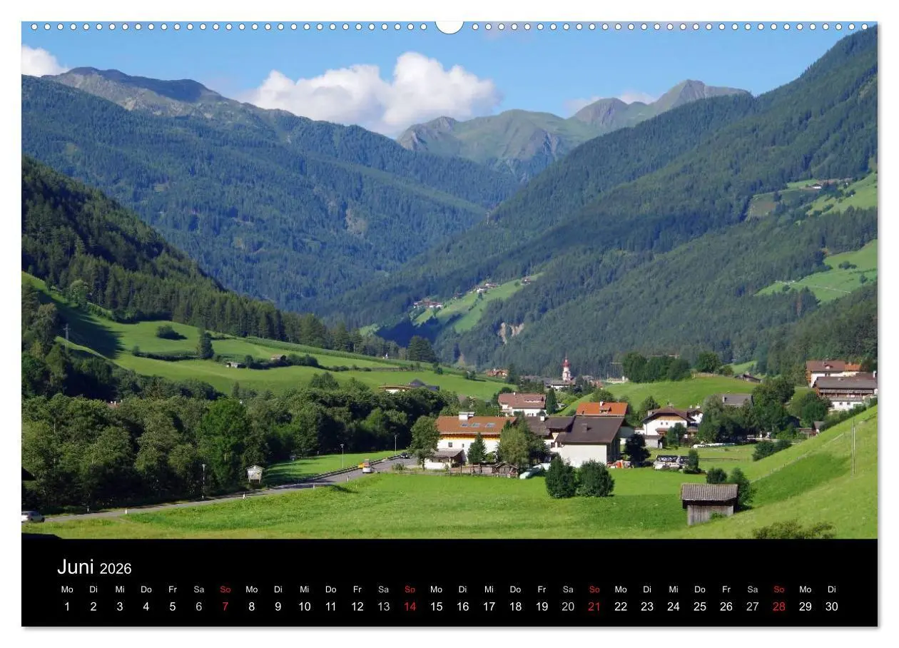 Bild: 9783516123784 | Im Tauferer Ahrntal in Südtirol (hochwertiger Premium Wandkalender...
