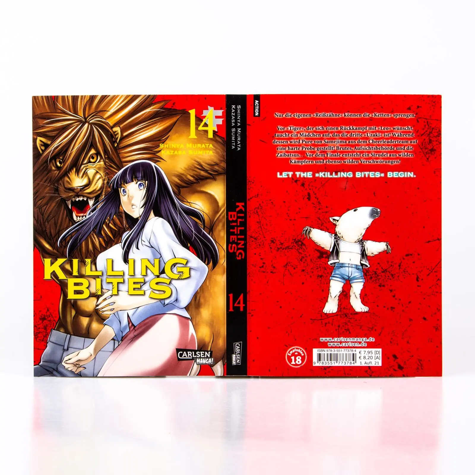 Bild: 9783551773784 | Killing Bites 14 | Blutige Fantasy-Action um animalische Killer!