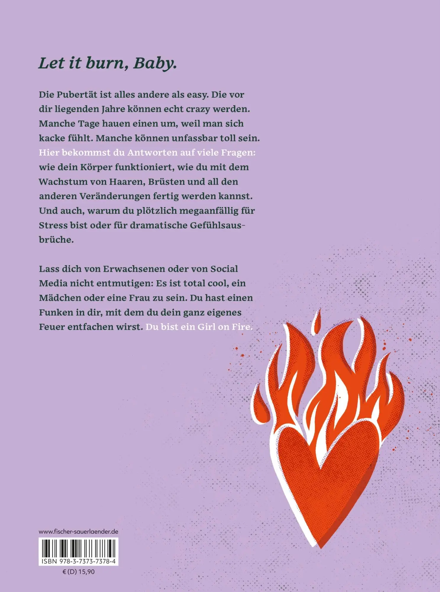 Rückseite: 9783737373784 | You are a Girl on Fire | Sheila de Liz | Taschenbuch | 192 S. | 2025
